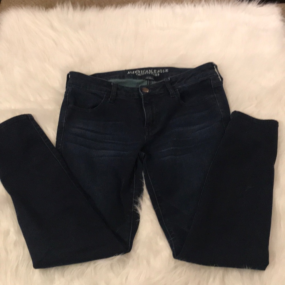 Super low rise American eagle jeggings